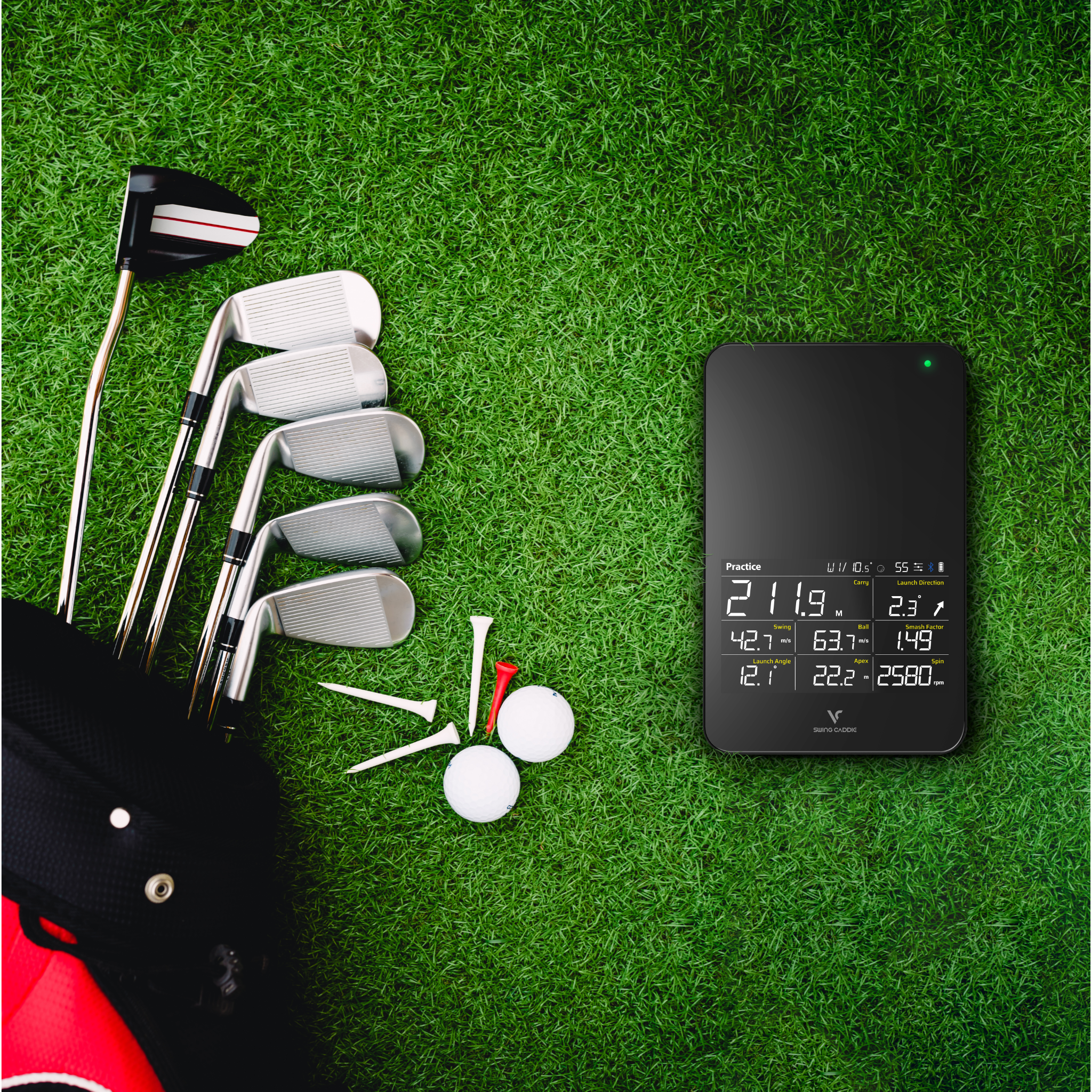 SC4 Swing Caddie Simulator + Launch Monitor