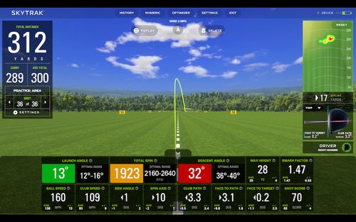 SkyTrak+ Launch Monitor