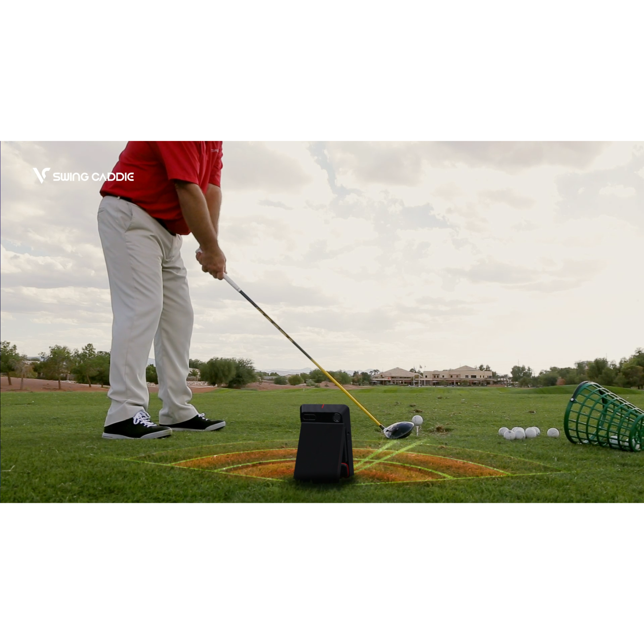 SC4 Swing Caddie Simulator + Launch Monitor