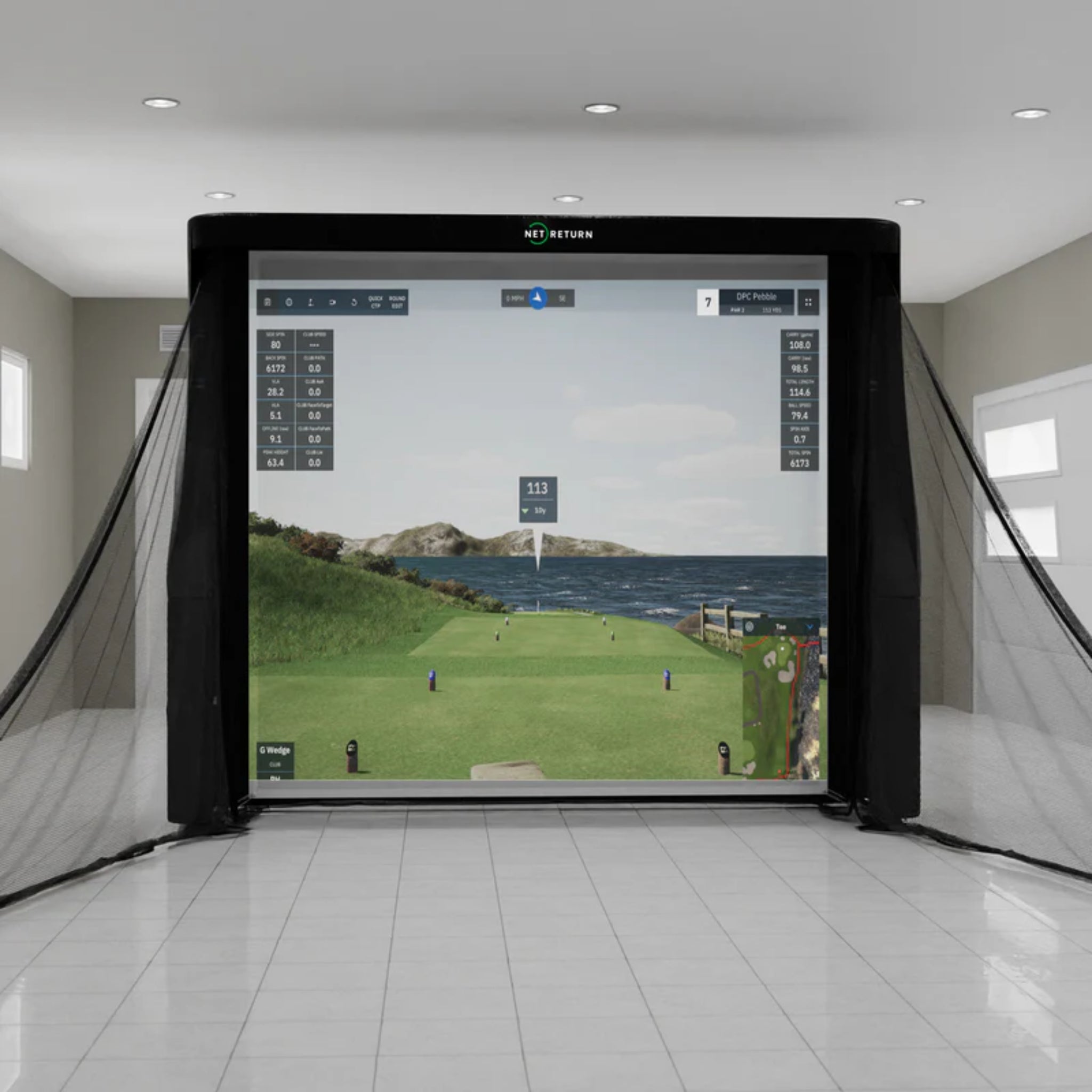 The Net Return Simulator Series 10' Hitting Bay