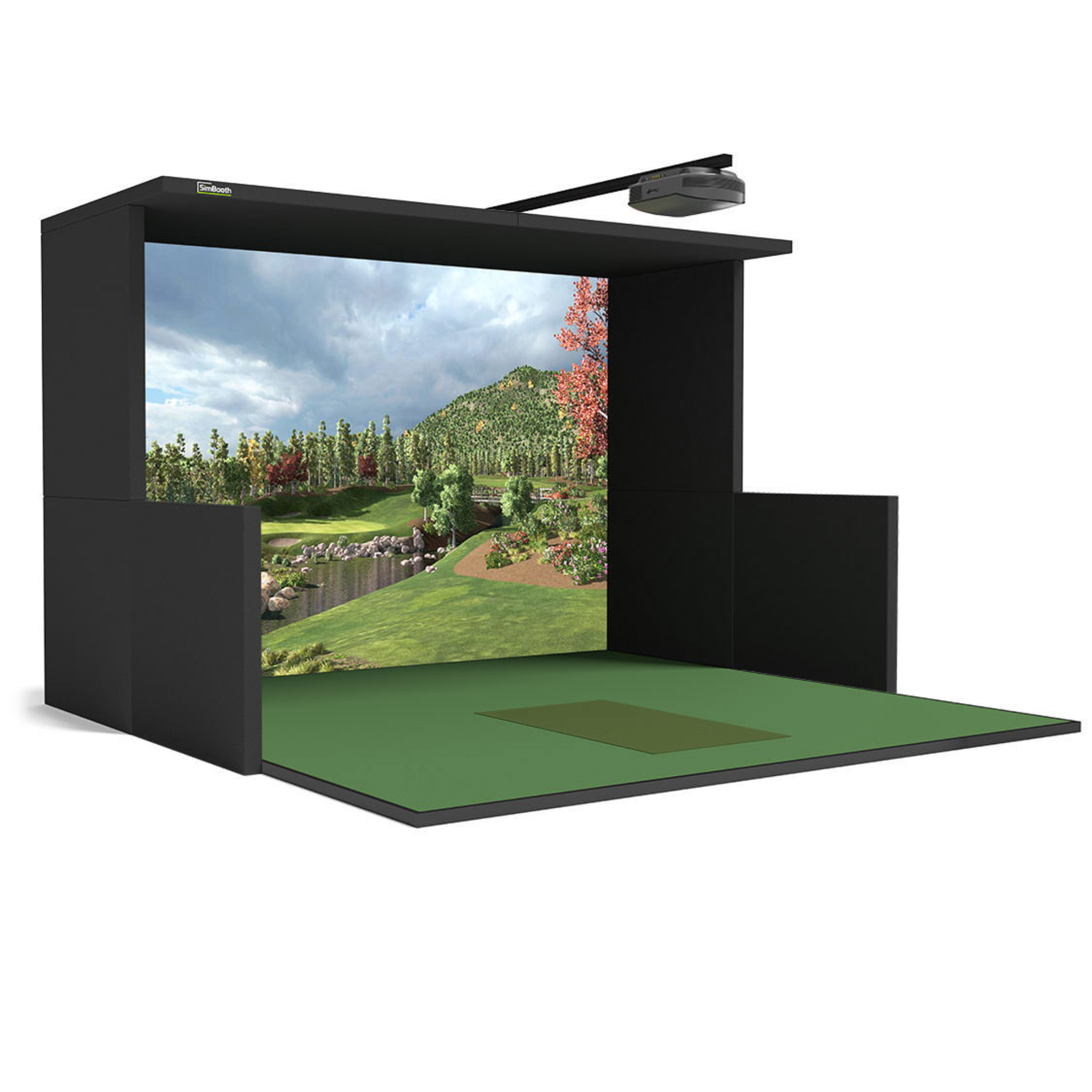 SkyTrak+ Premium Golf Simulator Package