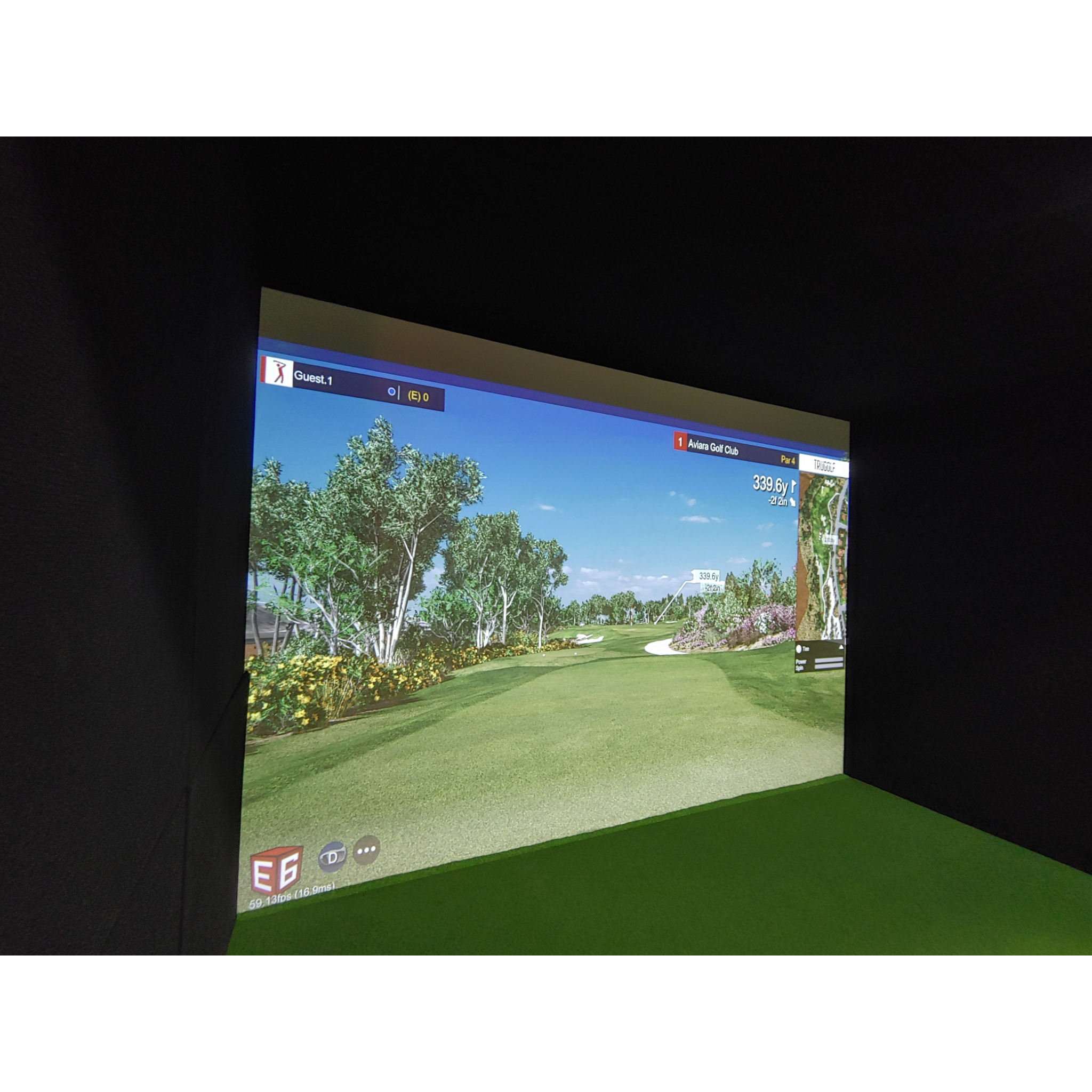 SimBooth 2 Golf Simulator Enclosure