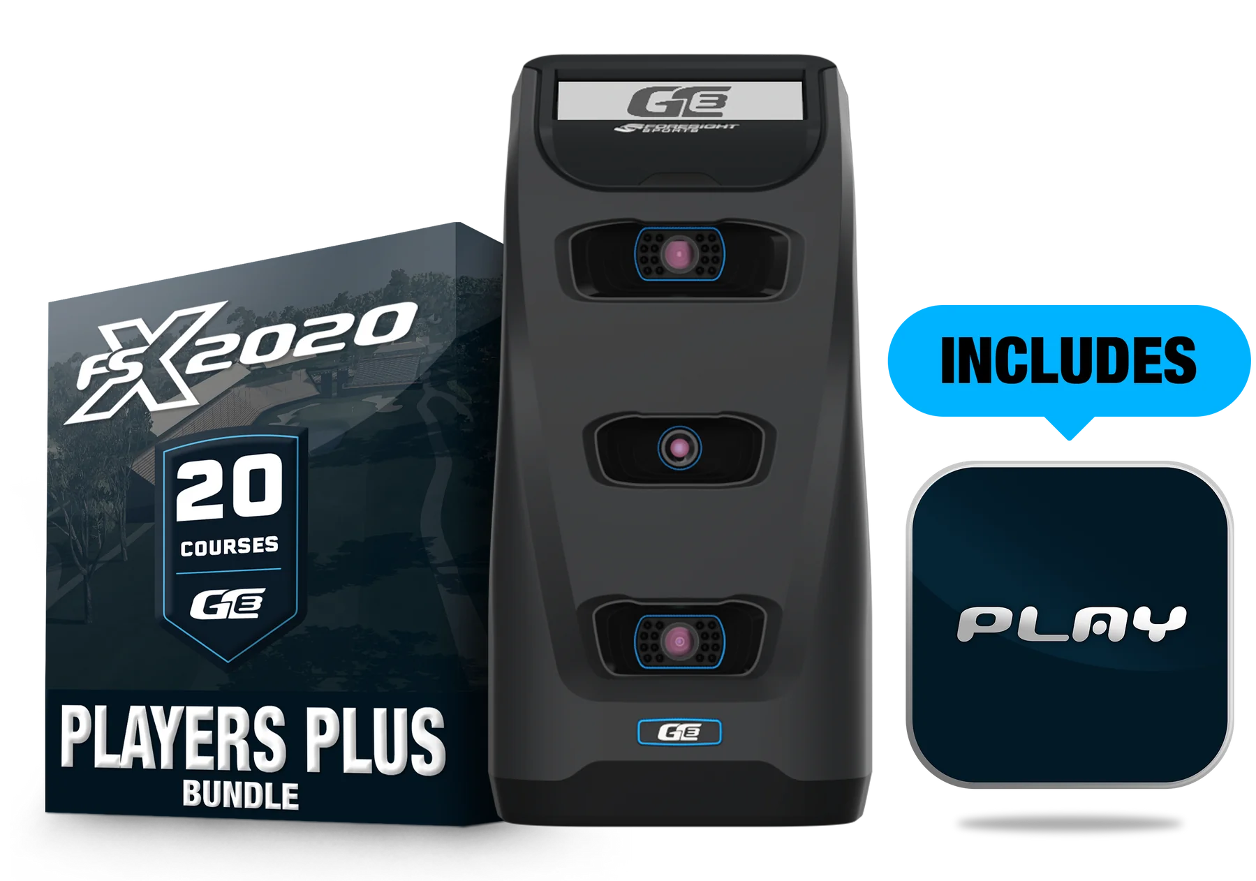 Foresight Sports GC3 Players Plus Bundle