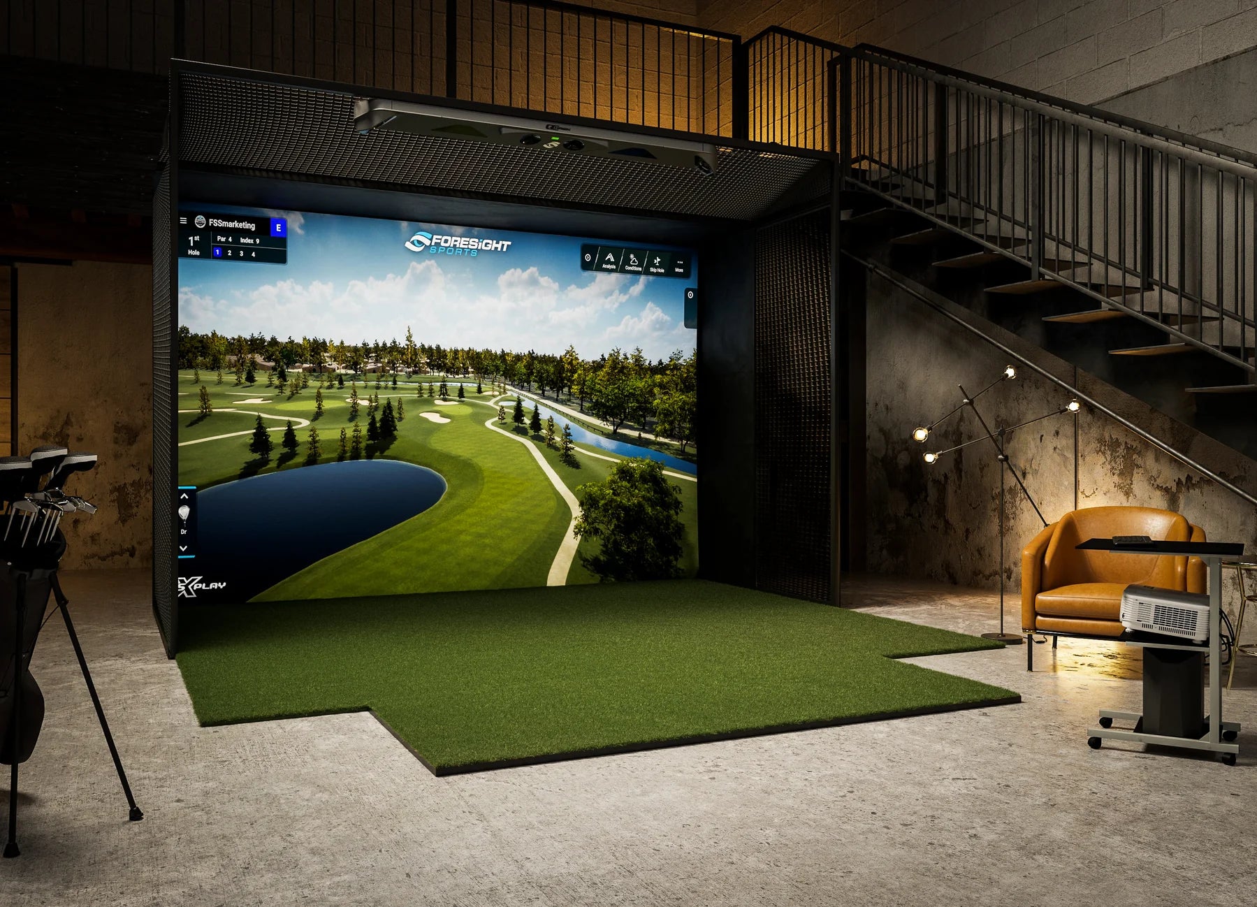 Foresight Sports SIM-IN-A-BOX: Albatross Package