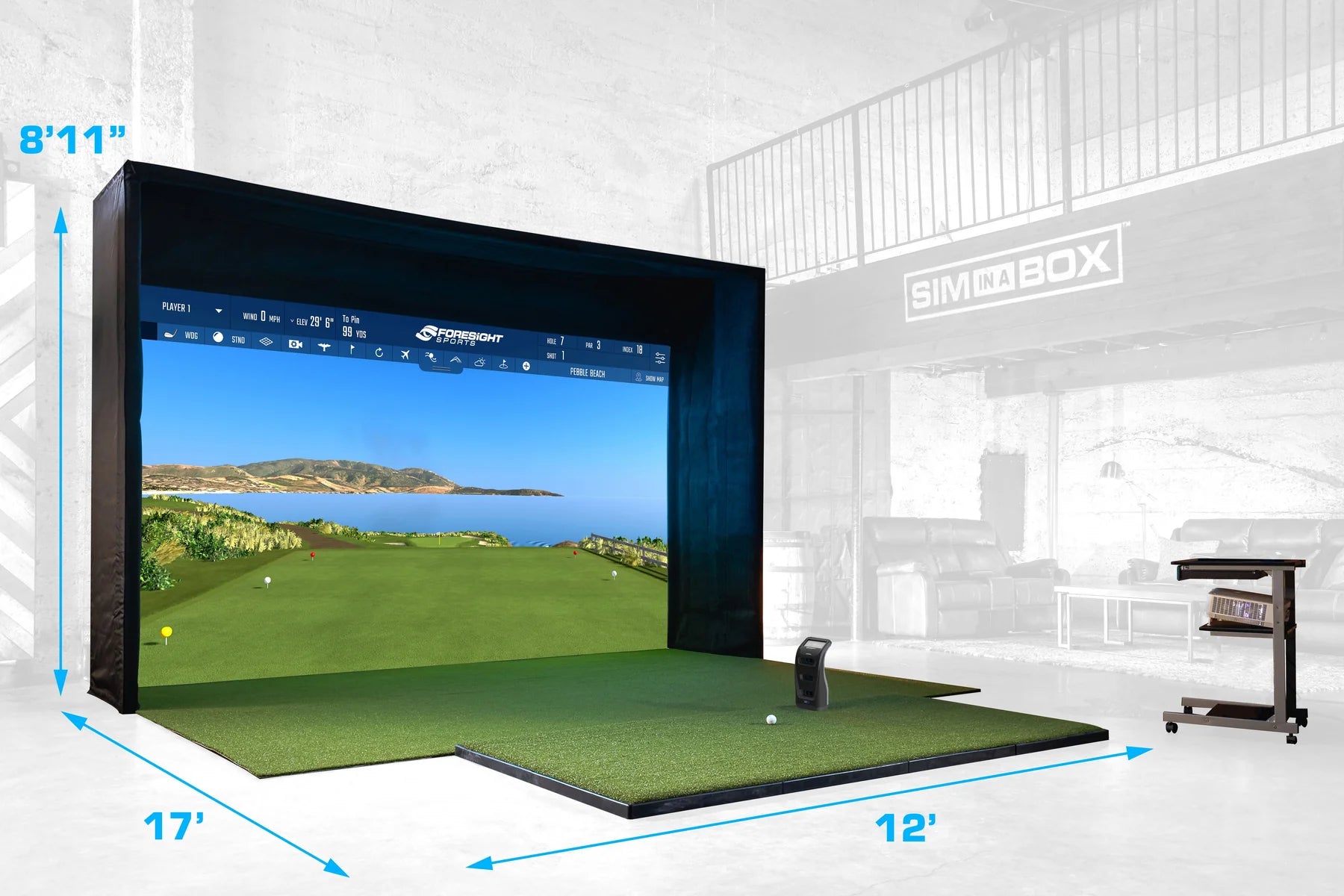 Foresight Sports SIM-IN-A-BOX: Birdie Package