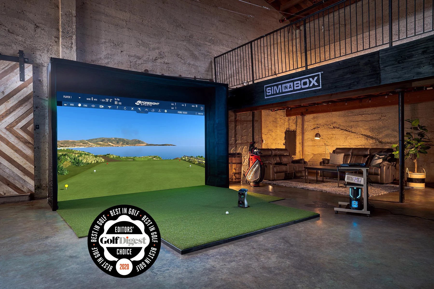 Foresight Sports SIM-IN-A-BOX: Eagle Plus Package