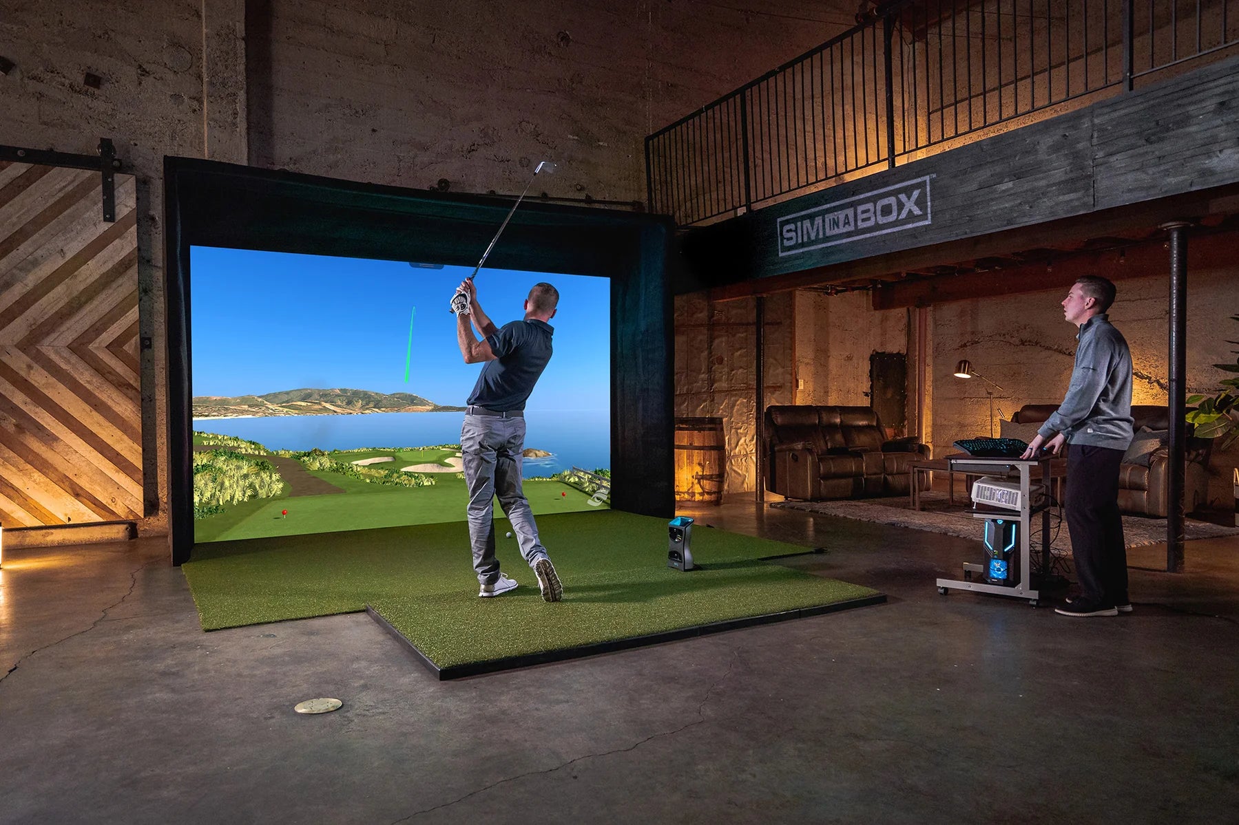 Foresight Sports SIM-IN-A-BOX: Eagle Plus Package