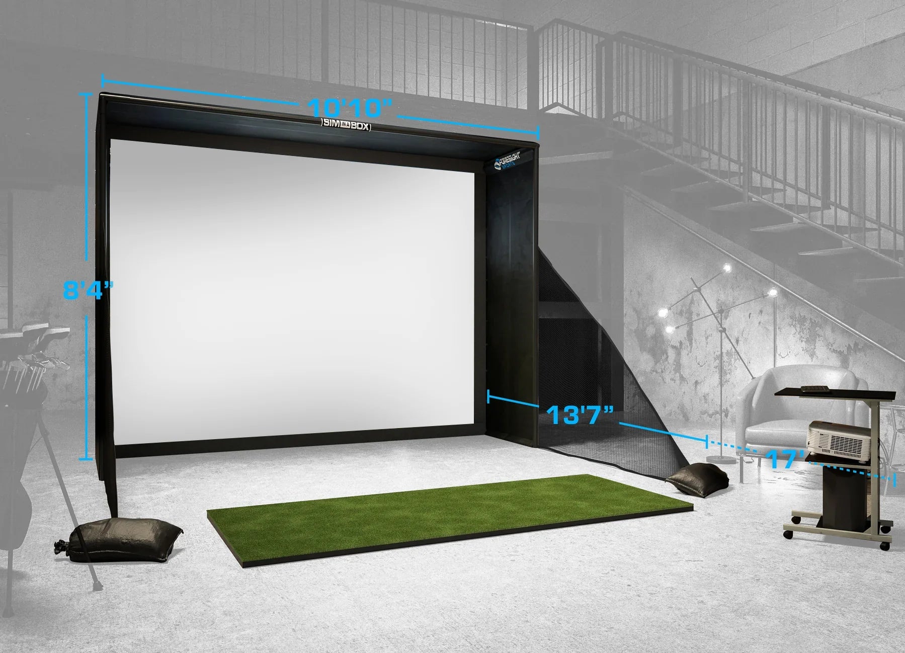 Foresight Sports SIM-IN-A-BOX Play: Simulator Component Kit