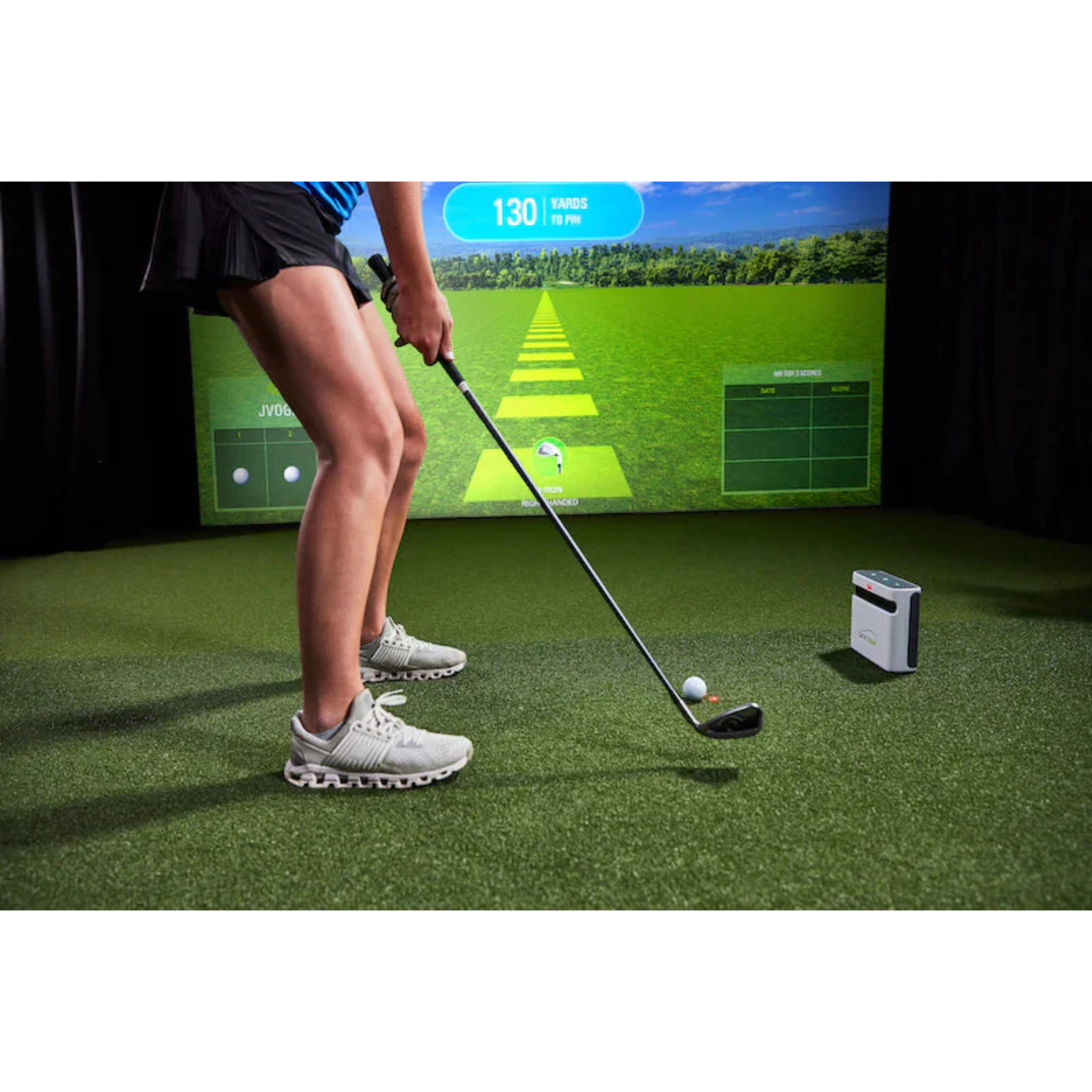 SkyTrak+ Spornia Practice Net Simulator Bundle