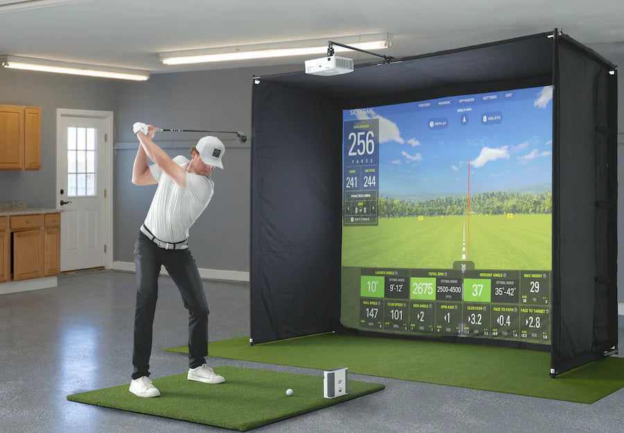 SkyTrak+ Golf Simulator Studio