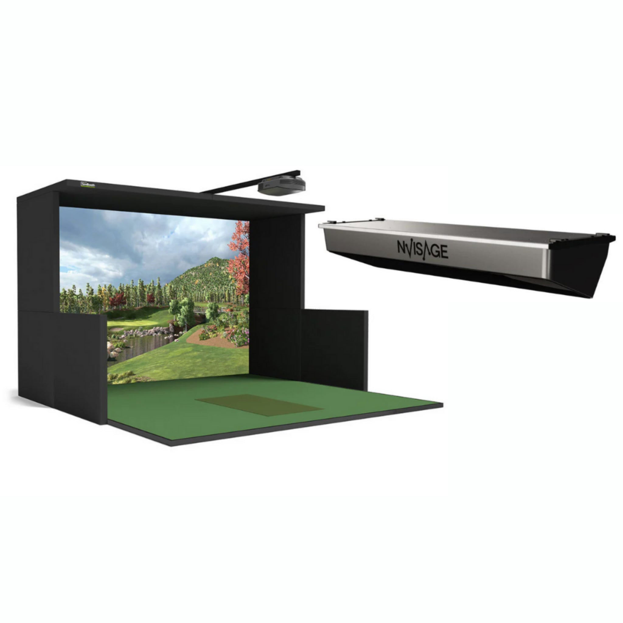 NVISAGE N1 Premium Golf Simulator Package