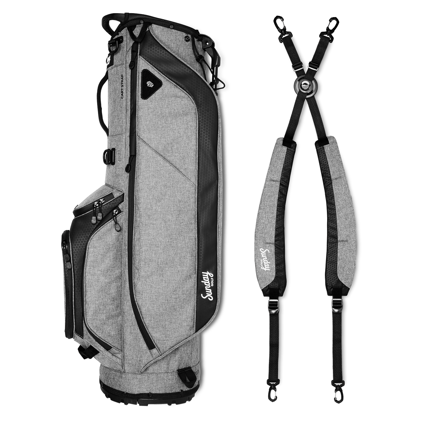 Ryder | Heather Gray Lightweight Stand Bag