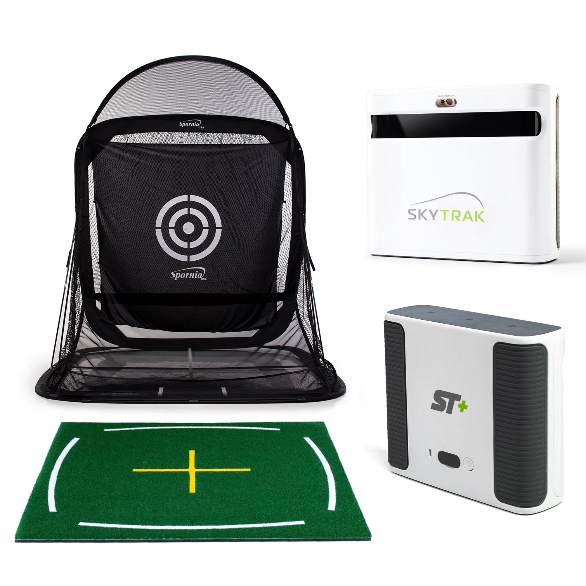 SkyTrak+ Spornia Practice Net Simulator Bundle