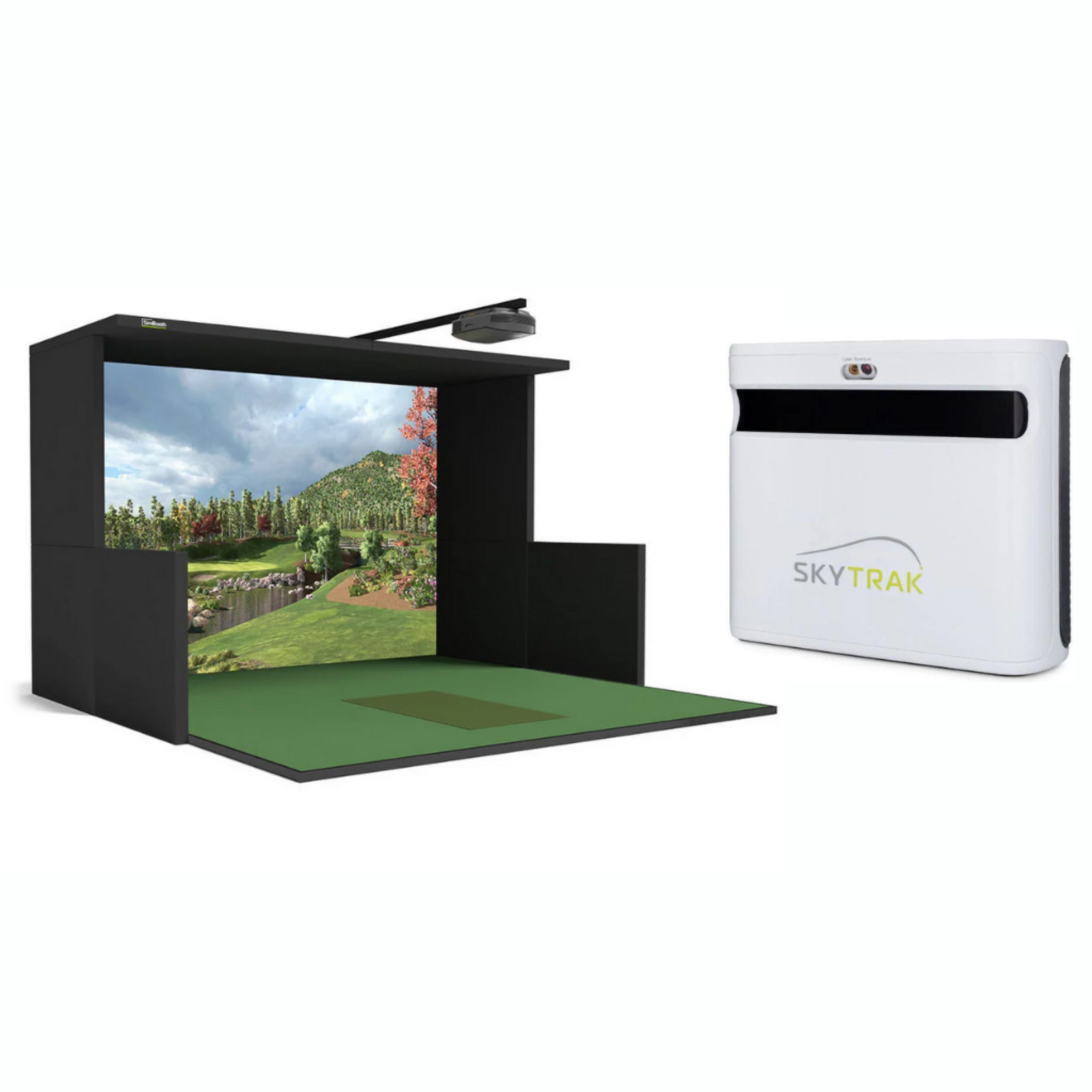 SkyTrak+ Premium Golf Simulator Package