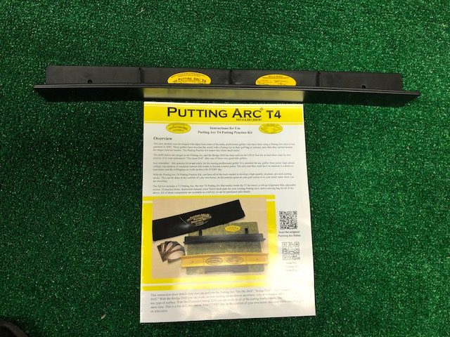 Putting Arc T4 - Toe Release Arc Track - Midnight Black