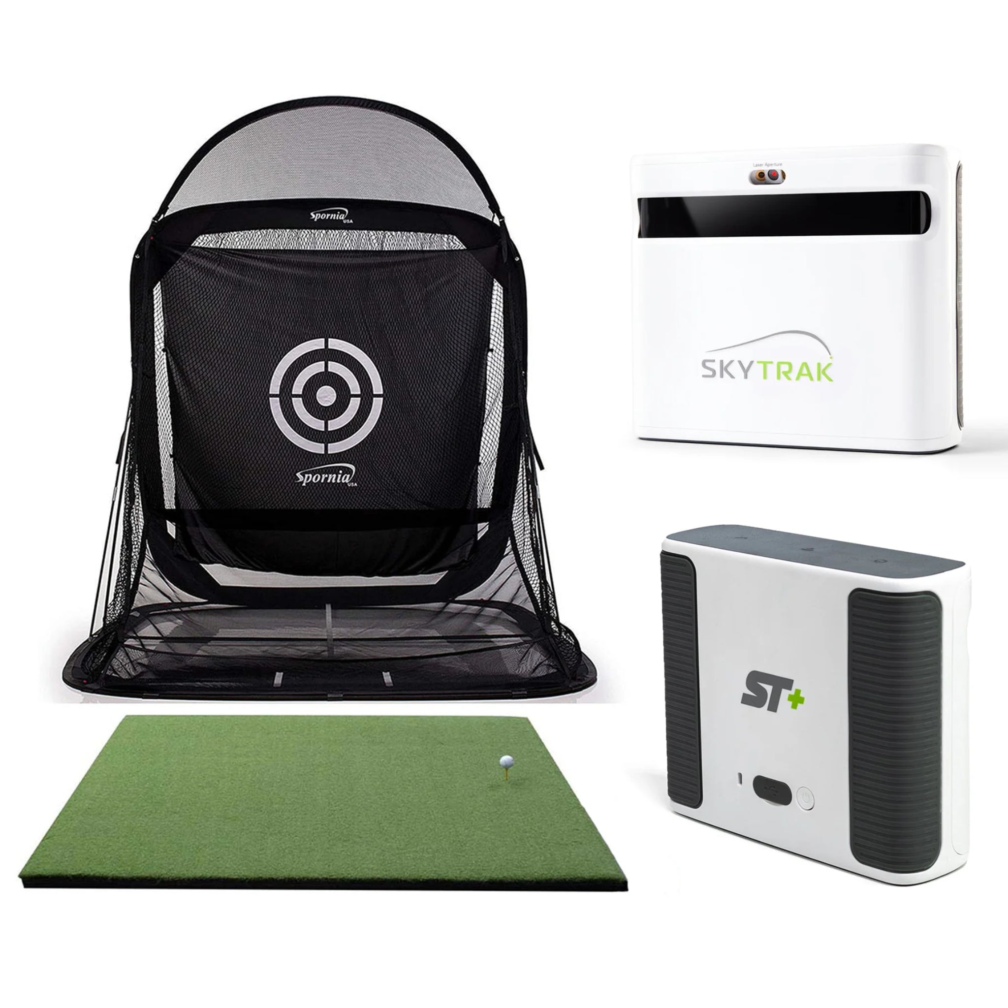 SkyTrak+ Spornia Practice Net Simulator Bundle