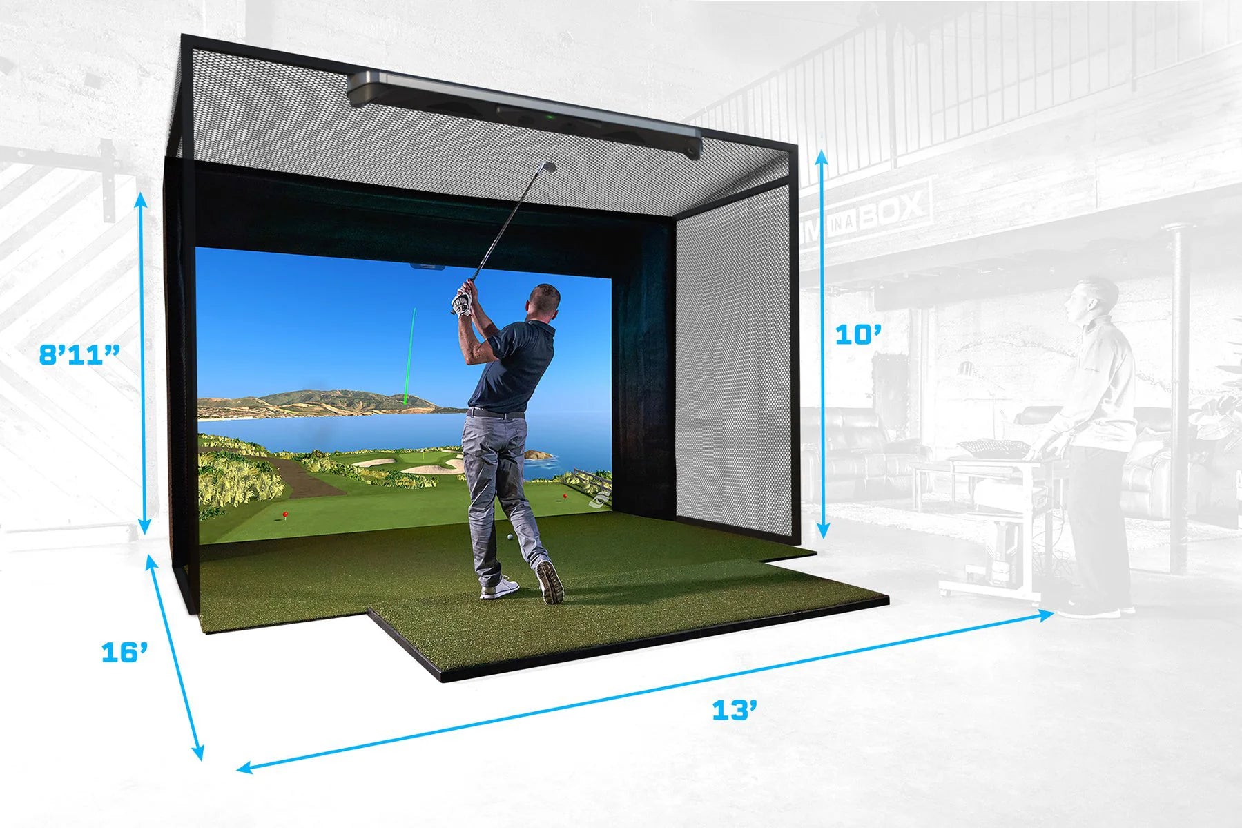 Foresight Sports SIM-IN-A-BOX: Albatross Package