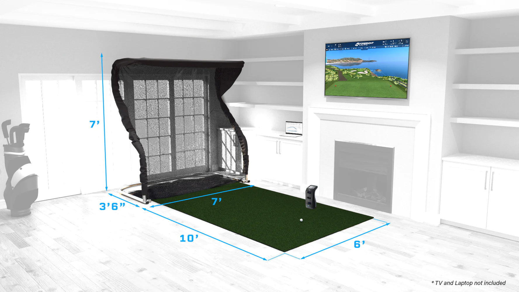 Foresight Sports SIM-IN-A-BOX: "Net" Par Package