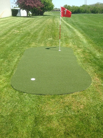 Big Moss Outdoor 6x12 Outdoor Target Putting Green